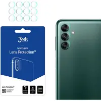 3MK Lens Protect Sam A04s A047 Ochrona na obiektyw aparatu 4szt (1 pcs, Samsung Galaxy A04S), Téléphone portable : film de protection, Gris