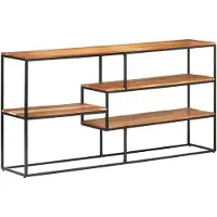 vidaXL Buffet 150x30x75 cm Akazie Massivholz