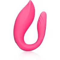 Loveline - vibromasseur couple télécommandé sans fil rechargeable - rose