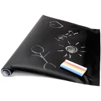 Kiti Film pour tableau noir - Free and Easy - Aluminium - 45 x 200 cm - Noir