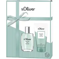 s.Oliver Parfums pour hommes Here And Now Coffret cadeau Eau de Toilett Spray 30 ml + Shower Gel 75 ml