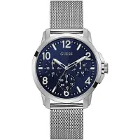 GUESS Gents Voyage Watch Argenté Homme