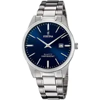 Festina Montre dateur ACERO CLASICO Blue