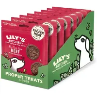 Lily's Kitchen Lily S Kitchen Friandises Burgers Au B Uf The Best Ever Beef Mini Burgers Pour Chien 8 Unités 70 G