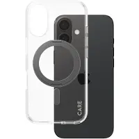PanzerGlass Coque Kickstand MagSafe pour Apple iPhone 16 - Noir
