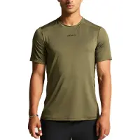 Craft - T-shirt de running léger et respirant - ADV Essence SS Tee 2 M Rift pour Homme - Taille S - Kaki