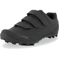 Rogelli Unisexe, Chaussures de cyclisme, AB-650 MTB Schoenen Heren en Dames - Fietsschoenen Mountainbike - Zwart - Maat 47 (47), Noir
