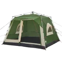 vidaXL Tente familiale pour 7 personnes Vert Quick Release