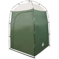 vidaXL Tente de douche Vert Imperméable