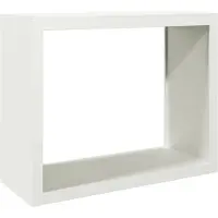 vidaXL Étagère à bois de chauffage Blanc 100x40x80 cm Acier