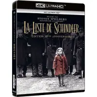 Universal Pictures La Liste de Schindler Blu-ray 4K Ultra HD