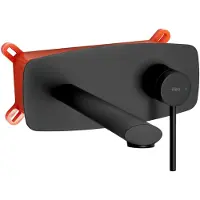 REA Robinet Encastré Oval Black + Box