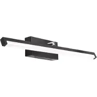 Toolight Lampe Murale Led 12w 50cm APP373-1W Black
