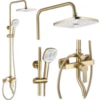 REA Kit De Douche Argus Gold Brush