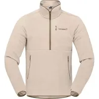 Norrøna - Polaire isolante et respirante - Femund Warm2 Zip Neck Pure Cashmere - Taille XS - Beige