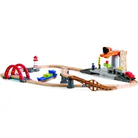 Hape Maritime And Rail Freight Set Multicolore Enfants