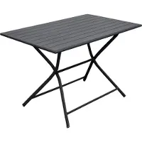 Vita Table De Jardin En Aluminium 4 Personnes Globe