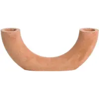 Rustik Lys - Bougeoir en béton « Elin » (terracotta)