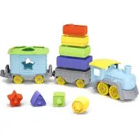 Green Toys Train empilable et triable , 12dlg.