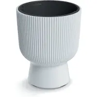 Prosperplast Milly pot de fleurs - blanc DBMIG300-S449 blanc (29.80 x 29.80 x 36.50 cm)