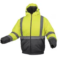 Högert Veste de sécurité doublée "Oker" Jaune 3XL (3XL)