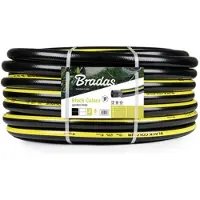 Bradas Tuyau d'arrosage 1" Black Colour 25m
