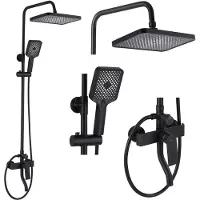 REA Kit De Douche Hass Black