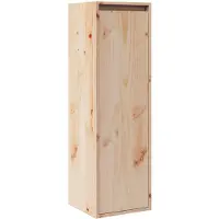 vidaXL Armoire murale 30x30x100 cm Bois de pin massif