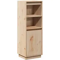 vidaXL Highboard 37x34x110 cm Pin massif