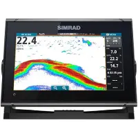 Simrad Avec Transducteur Go9 Xse Row Med/hi/dwnscn