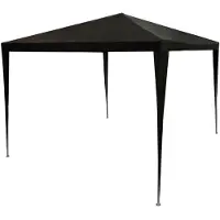 Lifetime Garden Garden Pavillon 3x3M - Tente de réception - Tonnelle de jardin - Anthracite