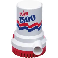 Rule Pumps 1500 Pump Rouge,Blanc