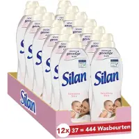 Silan Sensitive Fabric Softener - 12 x 37 lavages - Advantage pack