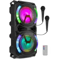 Fenton LIVE280 Station karaoké (Actif, 1x 900 W), Haut-parleur PA, Noir