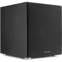 Fenton SHFS12B Subwoofer amplifié 12" Noir, Caisson de Basse Actif, 400 Watts Max, Bass-Reflex, Qualité sonore optimale, Caisson de Basse pour Home Cinéma ou HiFi