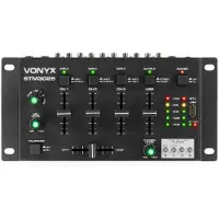 VONYX DJ mixer STM3025 (Clubmixer), Table de mixage, Noir