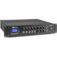 Power Dynamics Amplificateur Pro PRM1202, Amplificateur stéréo, Noir