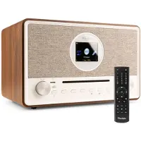 Audizio Lucca (DAB+ DAB, FM, Radio Internet, Bluetooth, WiFi), Radio, Marron