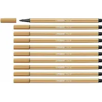 Stabilo Feutre Premium - Pen 68 - Pack de 10 - ocre foncé (10x)