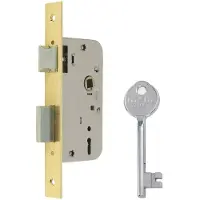 Mcm 88713 Mortise Lock Doré