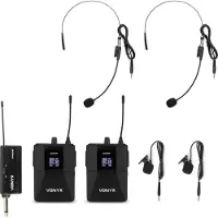 VONYX Système sans fil WM552B, principe de conversion : condensateur