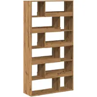 vidaXL Cloison de séparation chêne artisanal bois d'ingénierie