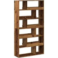 vidaXL Cloison de séparation vieux bois bois d'ingénierie