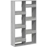 vidaXL Cloison de séparation sonoma gris 100x33x175 cm bois ingénierie