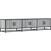 vidaXL Armoire TV Gris Sonoma 180x35x41 cm Bois composite