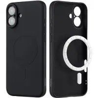 IMoshion Coque Couleur avec MagSafe Apple iPhone 16 Plus - Noir