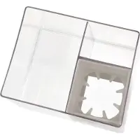 IDesign Organisateur de Soins Capillaires iDesign The Home Edit Transparent (18 x 13,5 cm)