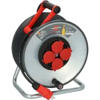 Brennenstuhl professionalLINE SteelCore Dévidoir de câble SC 2100 IP44, 25m H07RN-F 3G1,5 - 9191250110