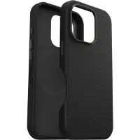 Otterbox Symmetry Apple iPhone 16 Pro Back Cover avec Aimant MagSafe Cuir Noir