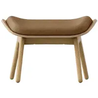 UMAGE The Reader Pouf Oak | Sugar brown - Textile